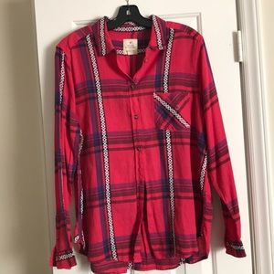 American Eagle button up